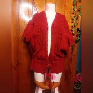 *Vintage* Lane Bryant Women's Short Sleeve Jacket โฅ๏ธ